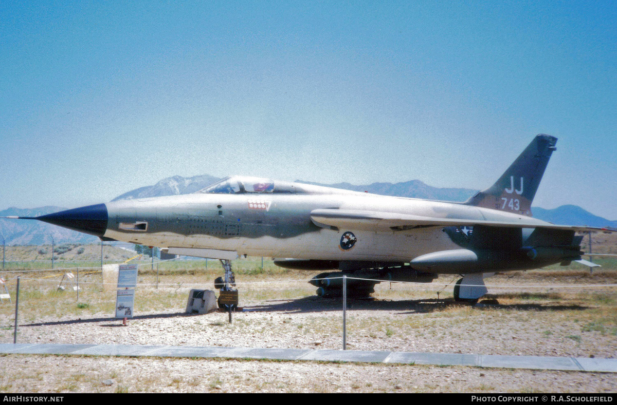 Aircraft Photo of 59-1743 / AF91-743 | Republic F-105D Thunderchief | USA - Air Force | AirHistory.net #128779