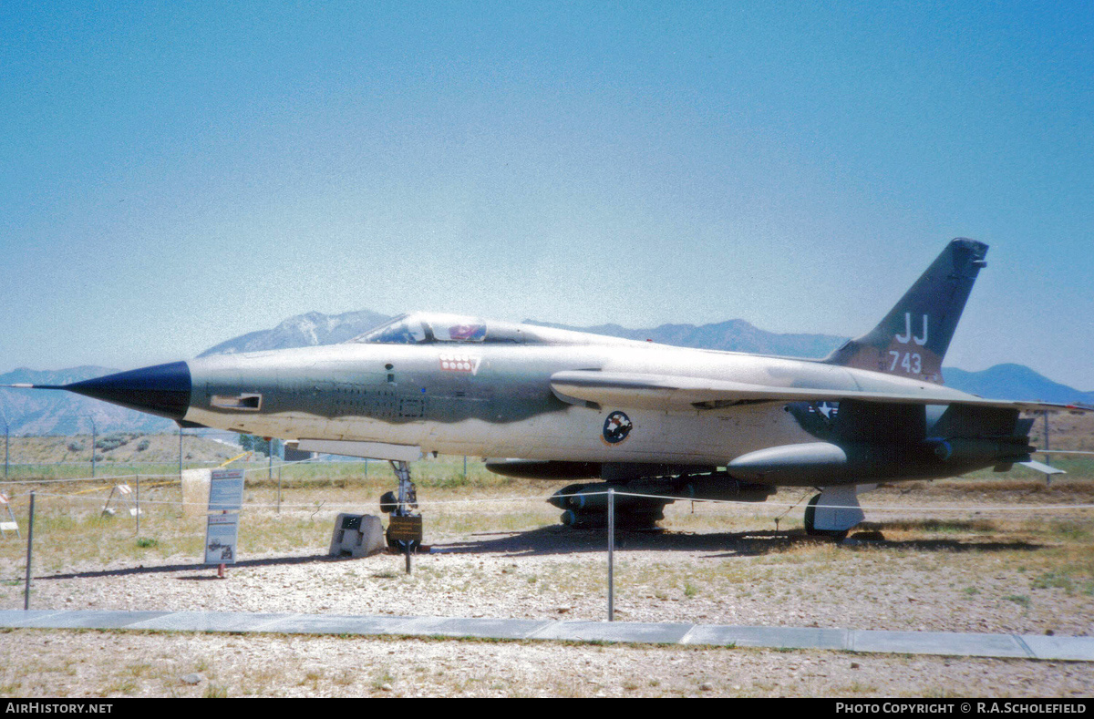 Aircraft Photo of 59-1743 / AF91-743 | Republic F-105D Thunderchief | USA - Air Force | AirHistory.net #128779