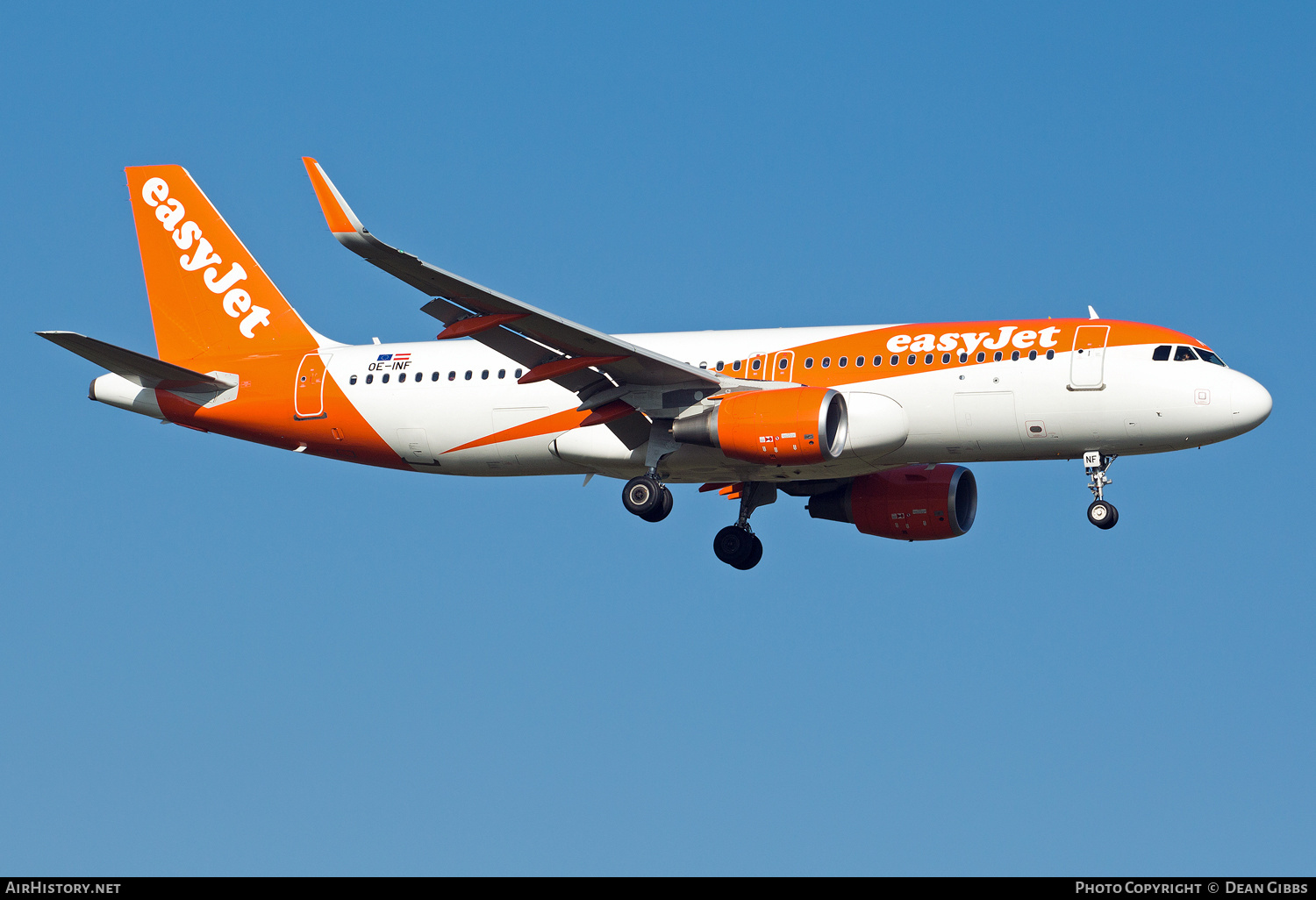 Aircraft Photo of OE-INF | Airbus A320-214 | EasyJet | AirHistory.net #128780