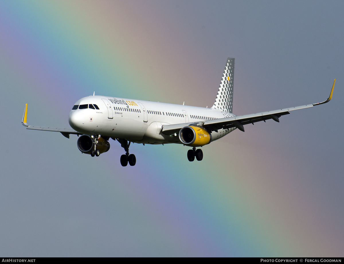 Aircraft Photo of EC-MMH | Airbus A321-231 | Vueling Airlines | AirHistory.net #128789