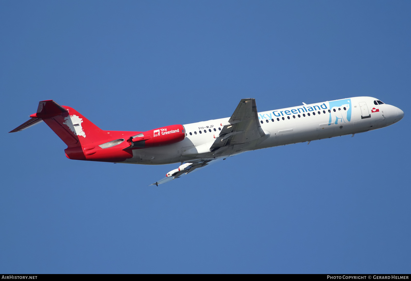 Aircraft Photo of PH-MJP | Fokker 100 (F28-0100) | Sky Greenland | AirHistory.net #128799