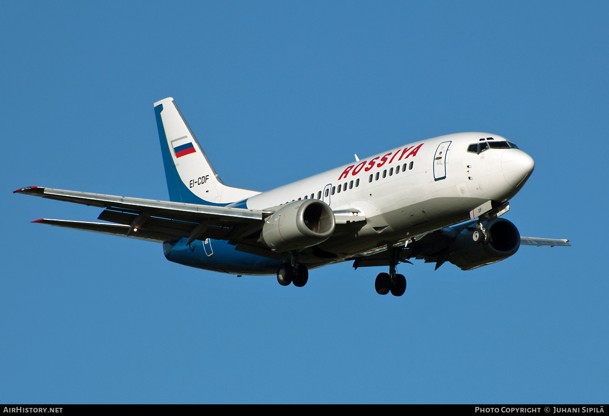 Aircraft Photo of EI-CDF | Boeing 737-548 | Rossiya - Russian Airlines | AirHistory.net #128811