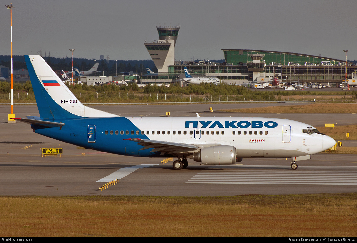 Aircraft Photo of EI-CDD | Boeing 737-548 | Pulkovo Airlines | AirHistory.net #128816