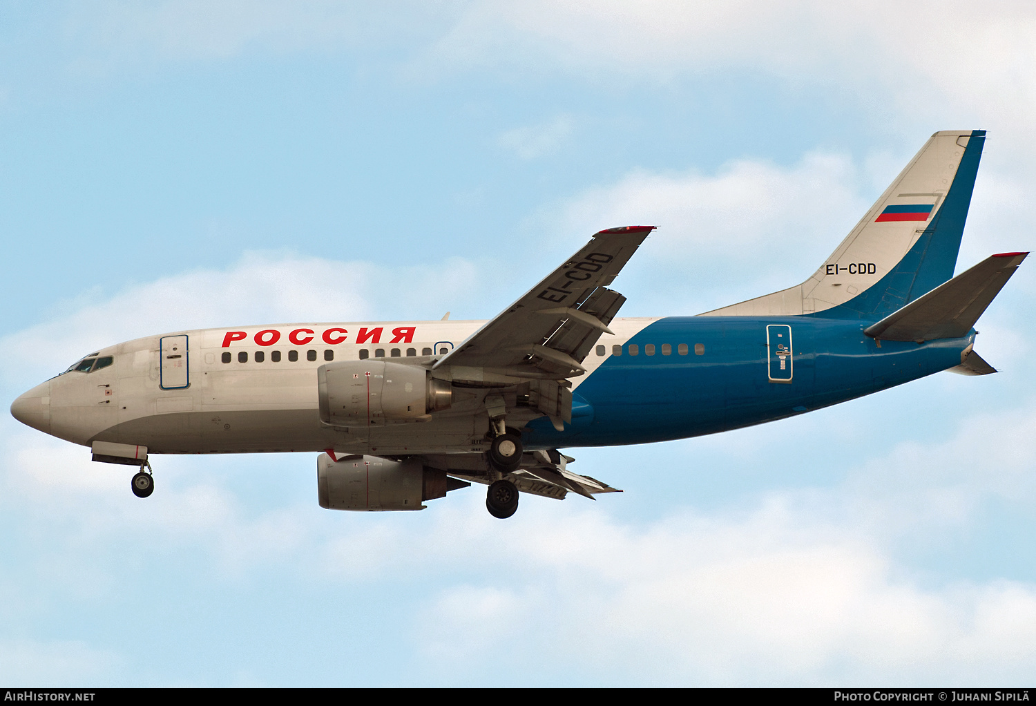 Aircraft Photo of EI-CDD | Boeing 737-548 | Rossiya - Russian Airlines | AirHistory.net #128820