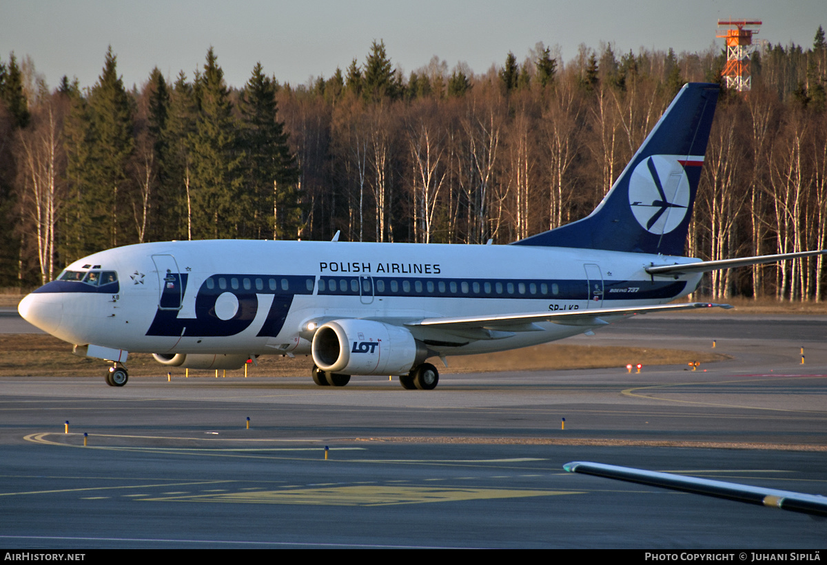 Aircraft Photo of SP-LKB | Boeing 737-55D | LOT Polish Airlines - Polskie Linie Lotnicze | AirHistory.net #128828