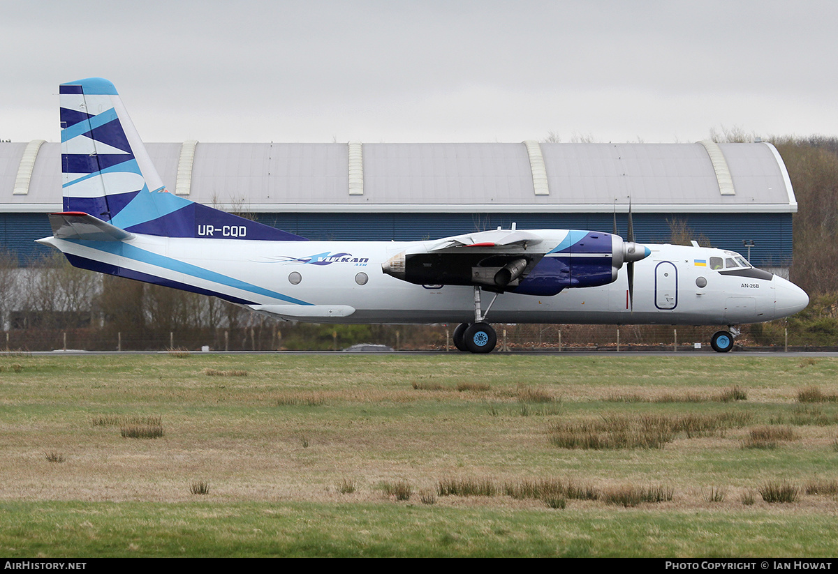 Aircraft Photo of UR-CQD | Antonov An-26B | Vulkan Air | AirHistory.net #128830