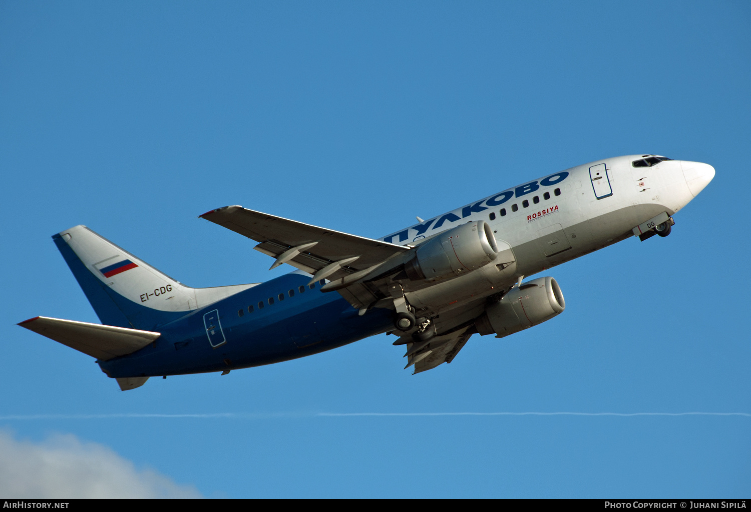 Aircraft Photo of EI-CDG | Boeing 737-548 | Pulkovo Airlines | AirHistory.net #128831