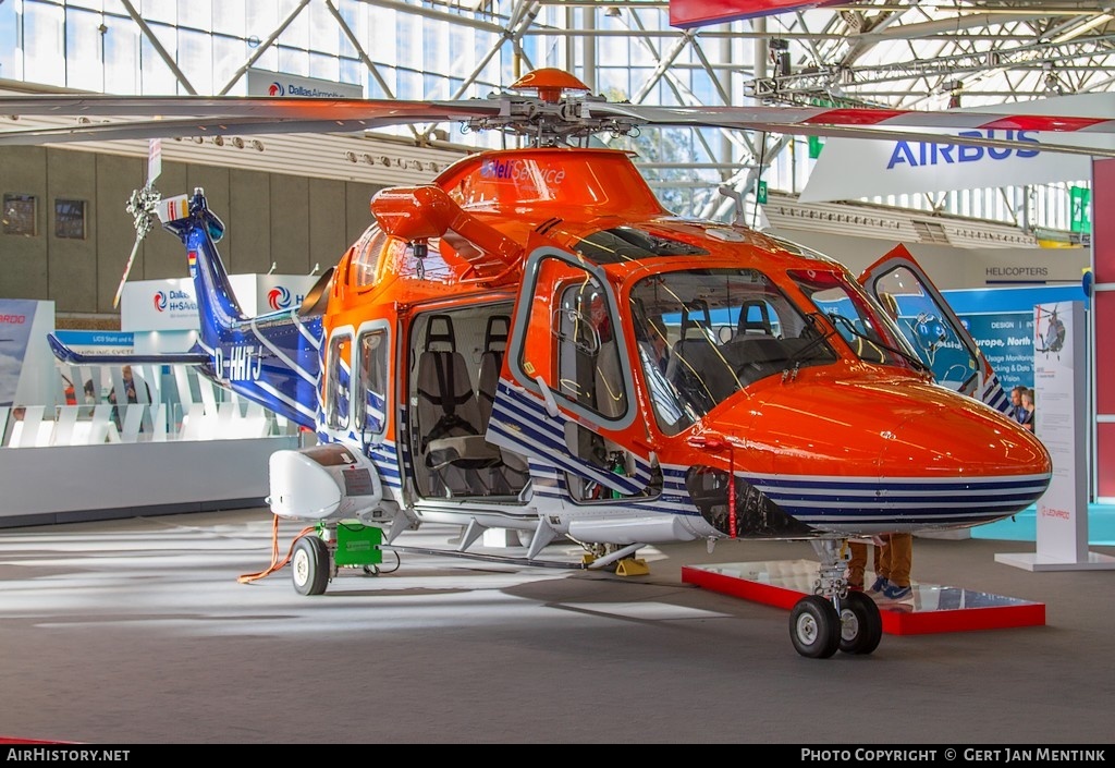 Aircraft Photo of D-HHTJ | AgustaWestland AW-169 | Heli Service | AirHistory.net #128833