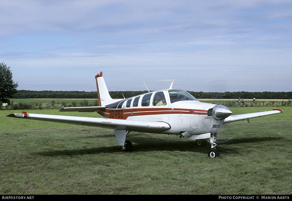 Aircraft Photo of OO-PGZ | Beech A36 Bonanza 36 | AirHistory.net #128845