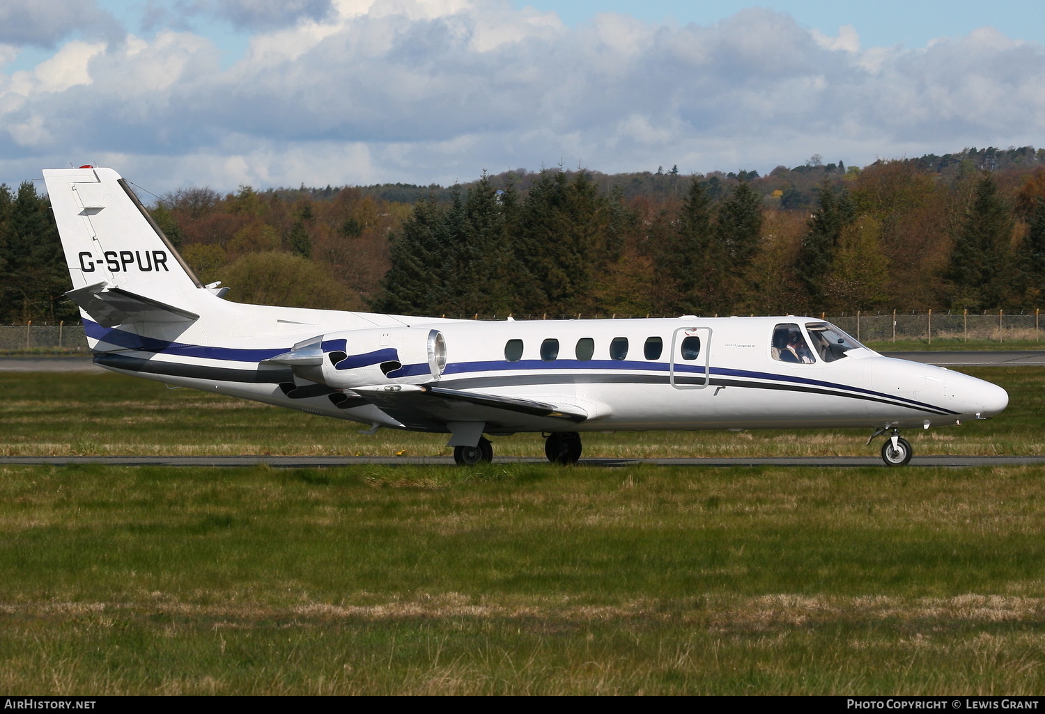 Aircraft Photo of G-SPUR | Cessna 550 Citation II | AirHistory.net #128846