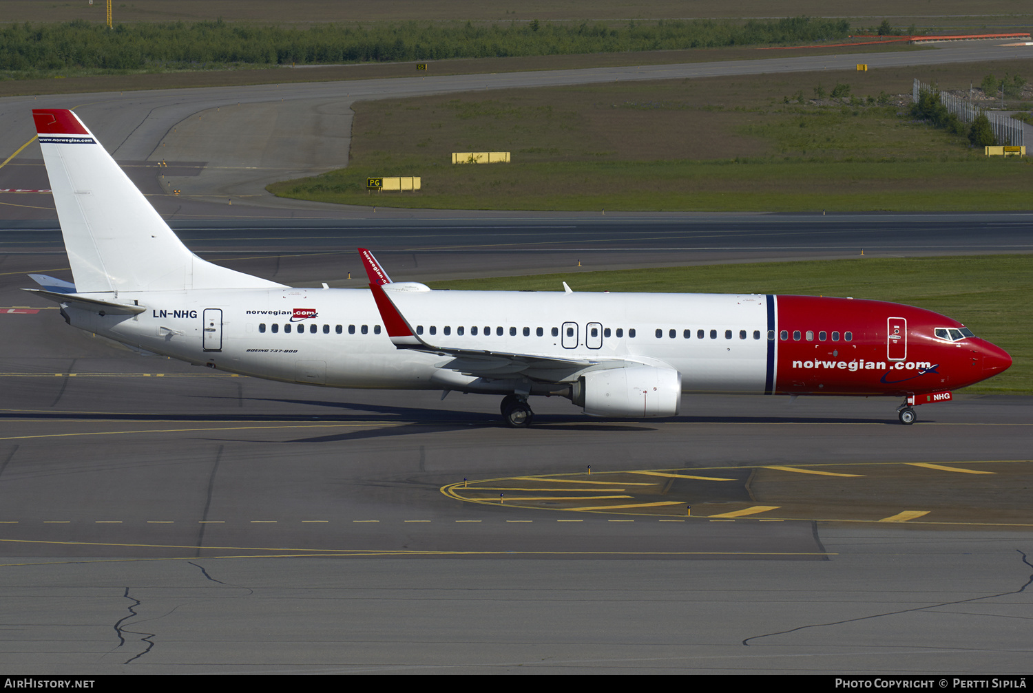 Aircraft Photo of LN-NHG | Boeing 737-8JP | Norwegian | AirHistory.net #128847
