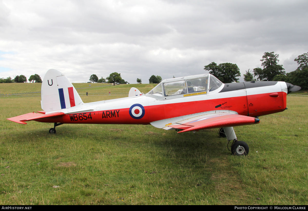 Aircraft Photo of G-BXGO / WB654 | De Havilland DHC-1 Chipmunk Mk22 | UK - Army | AirHistory.net #128859