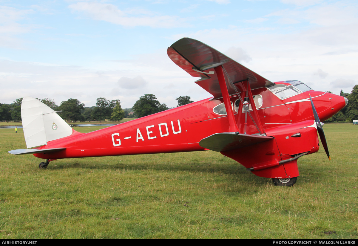 Aircraft Photo of G-AEDU | De Havilland D.H. 90A Dragonfly | AirHistory.net #128861