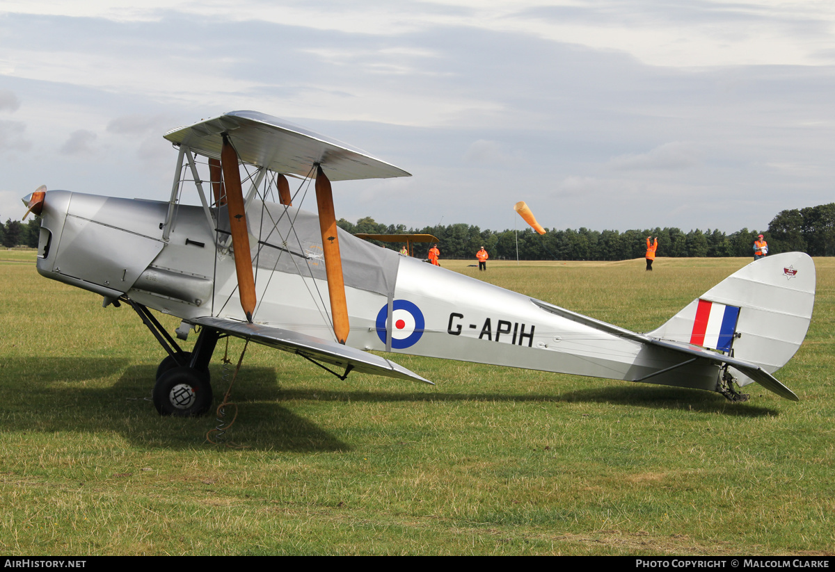 Aircraft Photo of G-APIH | De Havilland D.H. 82A Tiger Moth | UK - Air Force | AirHistory.net #128872