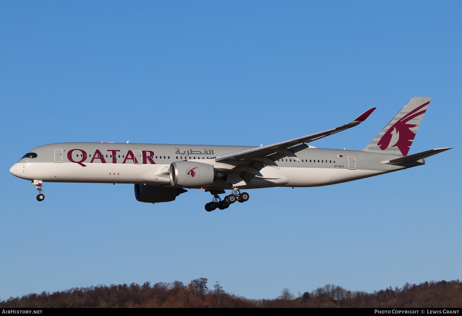 Aircraft Photo of A7-ALO | Airbus A350-941 | Qatar Airways | AirHistory.net #128875