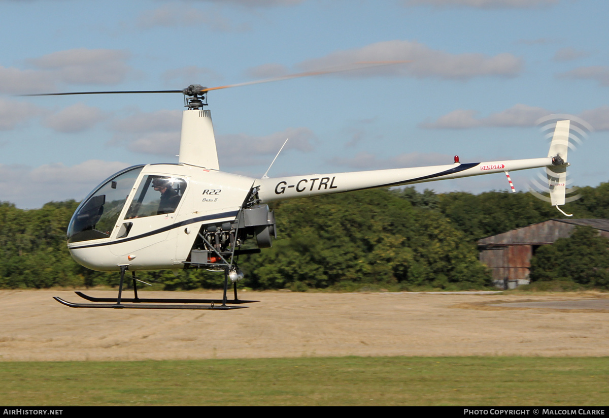 Aircraft Photo of G-CTRL | Robinson R-22 Beta II | AirHistory.net #128884