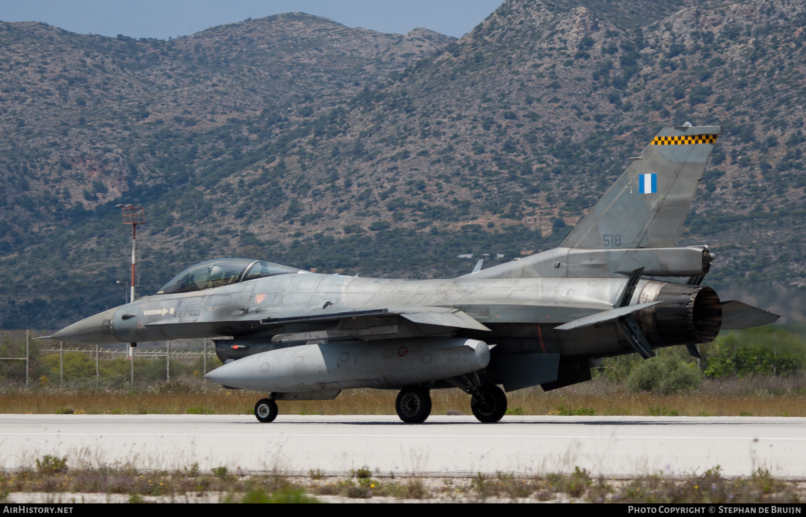 Aircraft Photo of 518 | General Dynamics F-16C Fighting Falcon | Greece - Air Force | AirHistory.net #128908