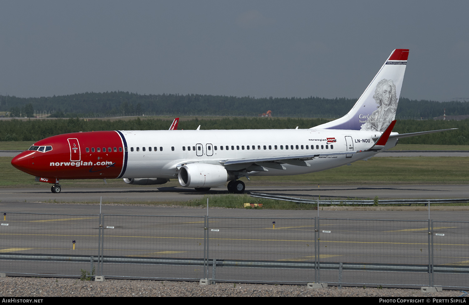 Aircraft Photo of LN-NOU | Boeing 737-8FZ | Norwegian | AirHistory.net #128910