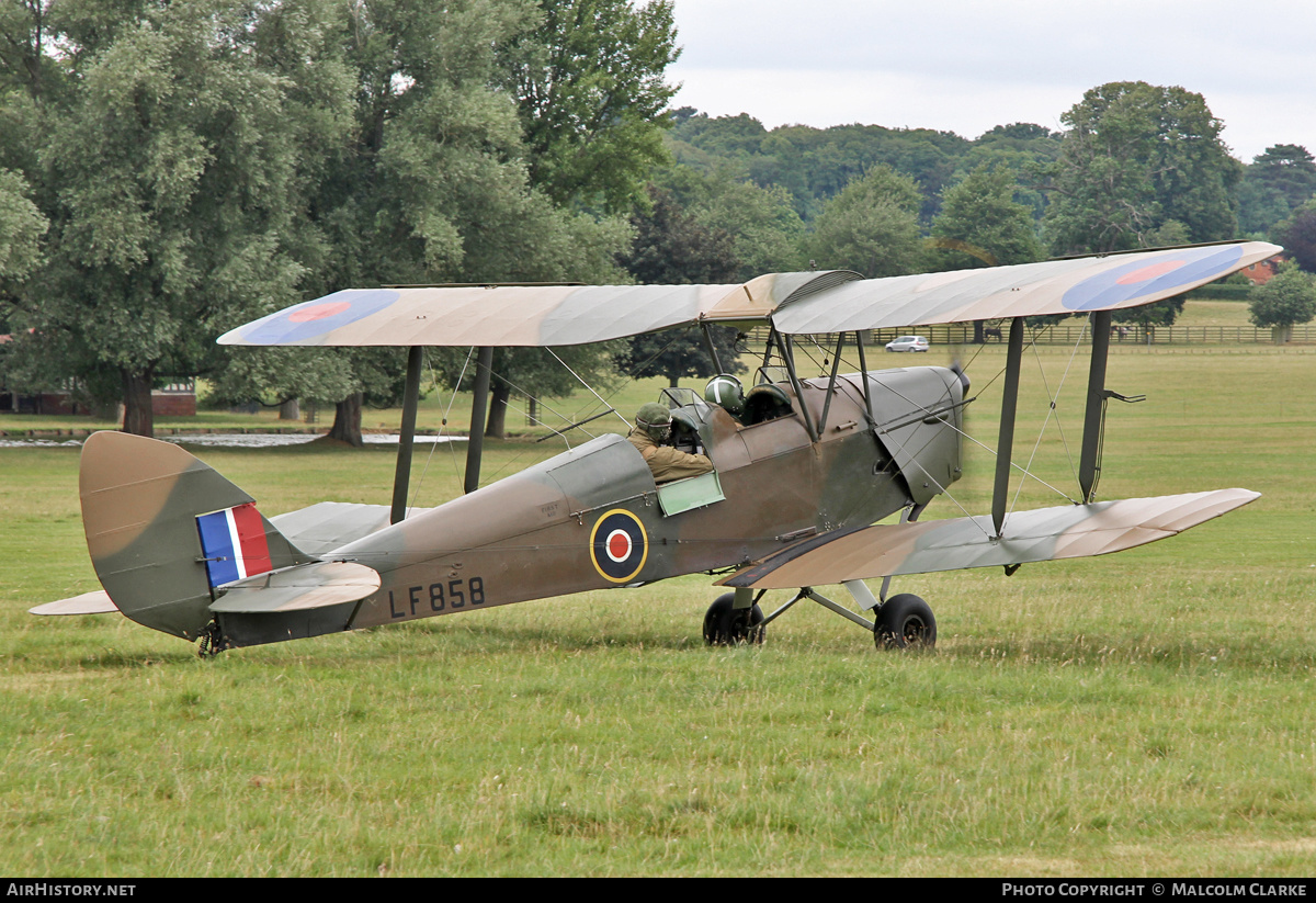 Aircraft Photo of G-BLUZ / LF858 | De Havilland D.H. 82B Queen Bee | UK - Air Force | AirHistory.net #128912