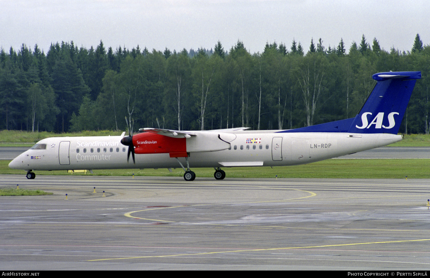 Aircraft Photo of LN-RDP | Bombardier DHC-8-402 Dash 8 | Scandinavian Commuter - SAS | AirHistory.net #128919