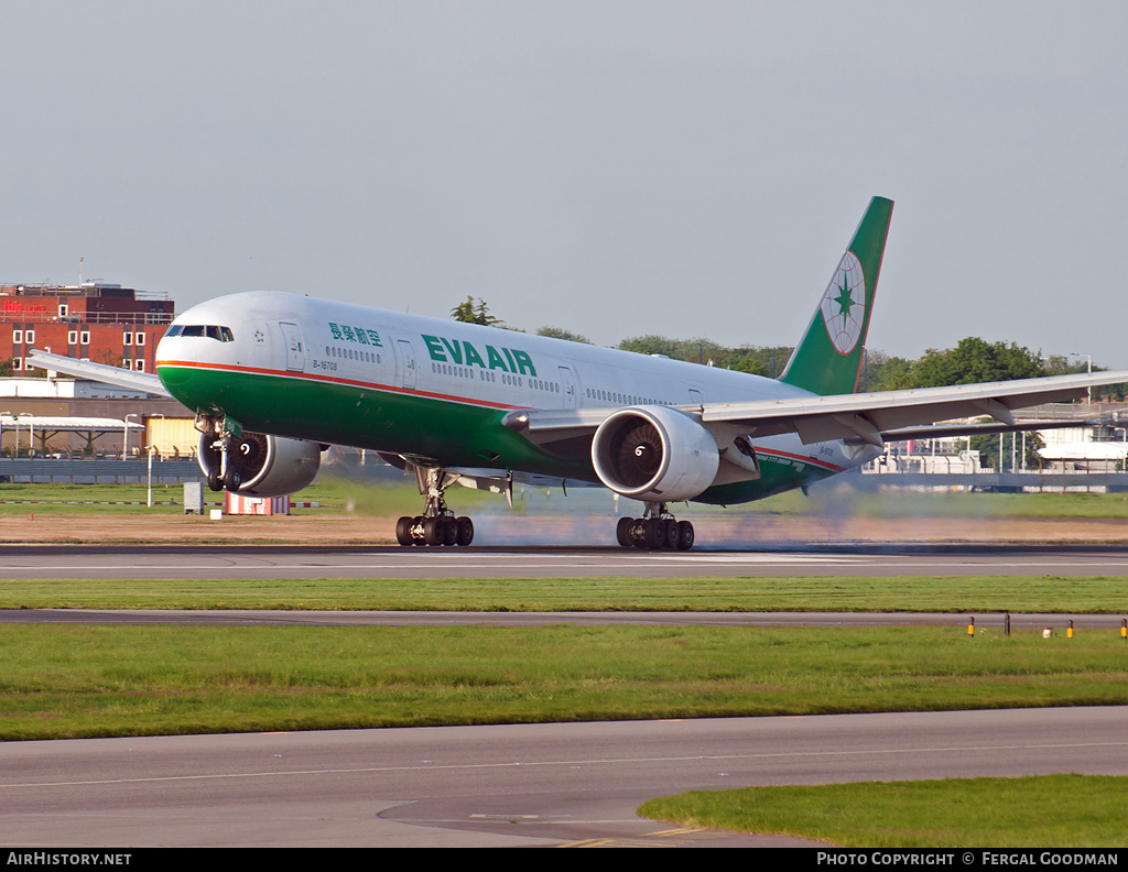 Aircraft Photo of B-16708 | Boeing 777-35E/ER | EVA Air | AirHistory.net #128934