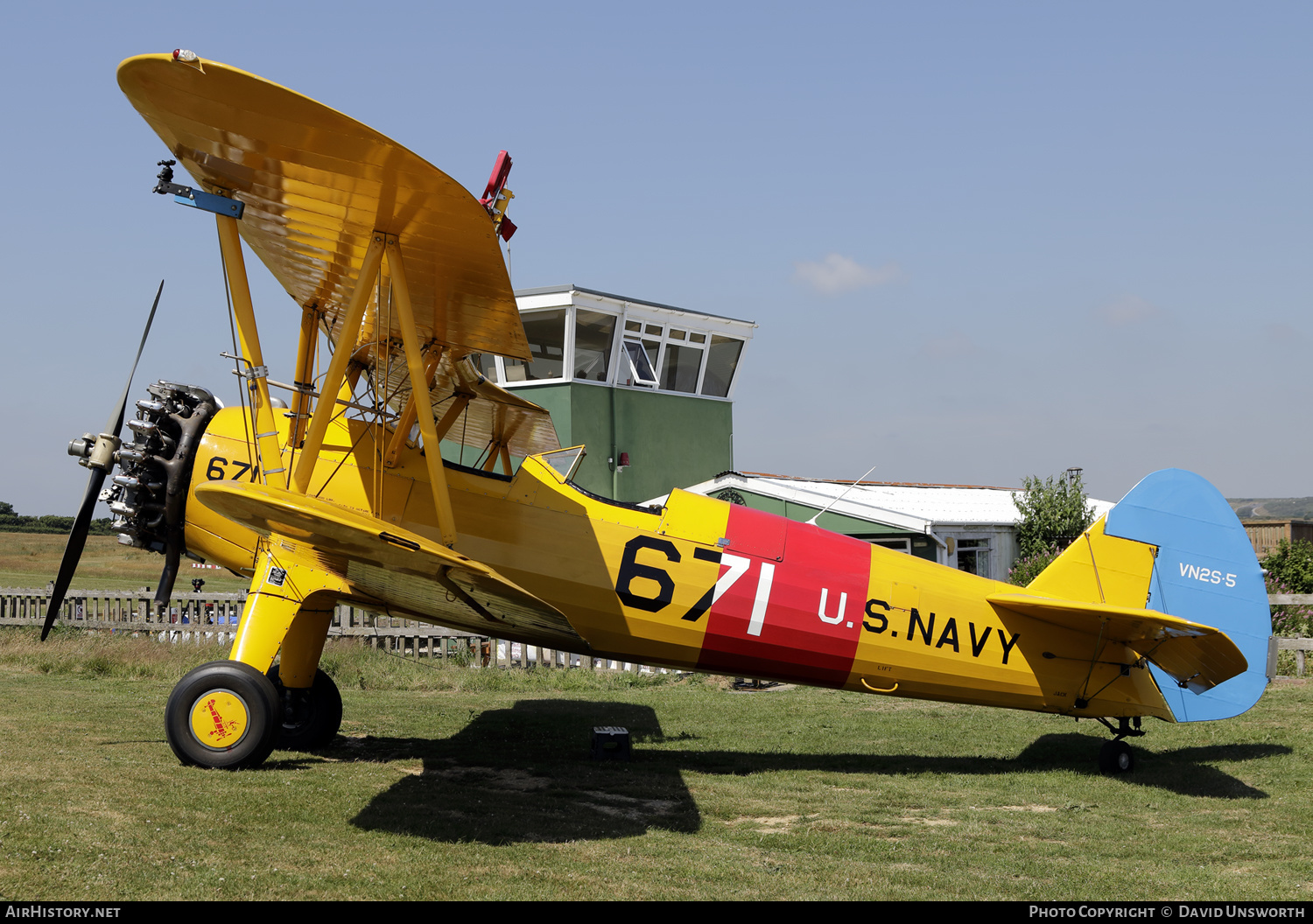 Aircraft Photo of G-CGPY / 671 | Boeing B75N Stearman | USA - Navy | AirHistory.net #128938