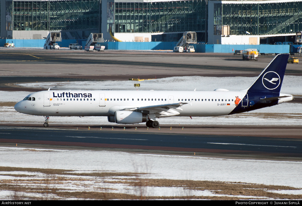 Aircraft Photo of D-AIRY | Airbus A321-131 | Lufthansa | AirHistory.net #128943