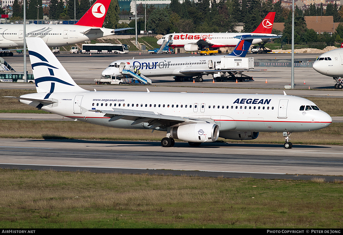 Aircraft Photo of SX-DVY | Airbus A320-232 | Aegean Airlines | AirHistory.net #128964