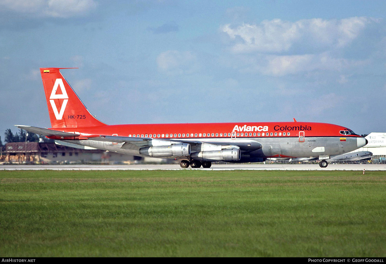 Aircraft Photo of HK-725 | Boeing 720-059B | Avianca | AirHistory.net #128984