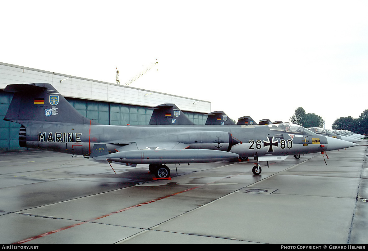 Aircraft Photo of 2680 | Lockheed F-104G Starfighter | Germany - Navy | AirHistory.net #128991