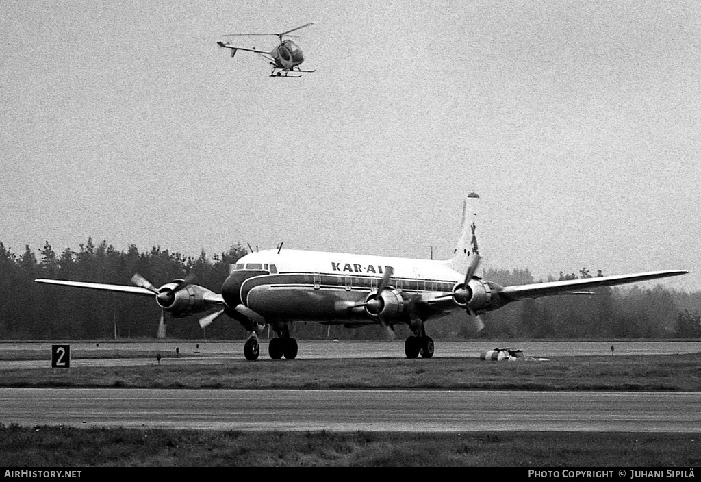 Aircraft Photo of OH-KDA | Douglas DC-6B(ST) | Kar-Air | AirHistory.net #129008