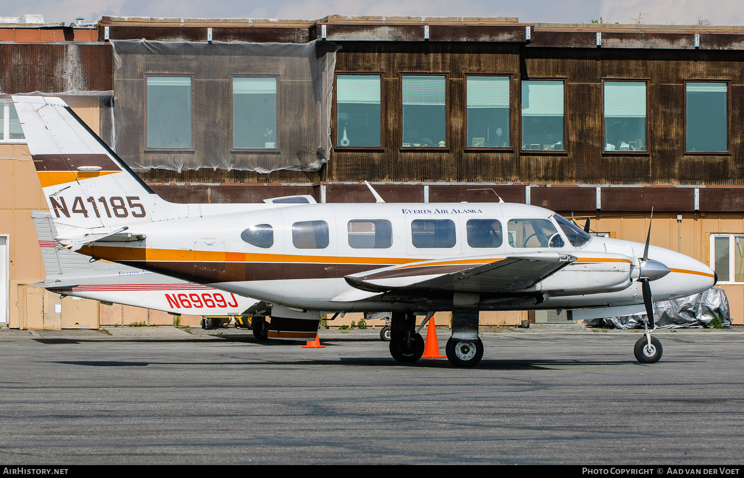 Aircraft Photo of N41185 | Piper PA-31-350 T-1020 | Everts Air Alaska | AirHistory.net #129012