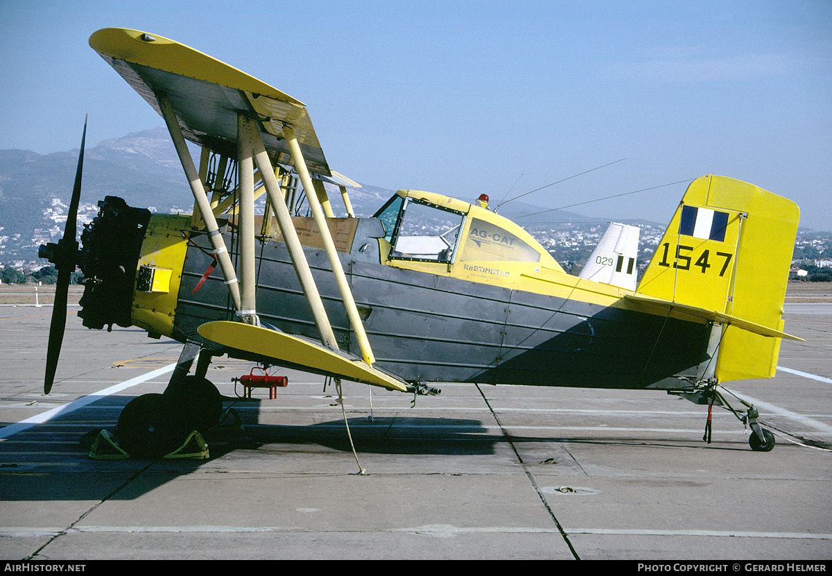 Aircraft Photo of 1547 | Grumman G-164A Super Ag-Cat | Greece - Air Force | AirHistory.net #129023