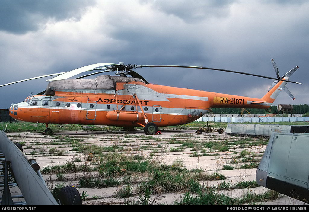 Aircraft Photo of RA-21071 | Mil Mi-6A | Aeroflot | AirHistory.net #129024