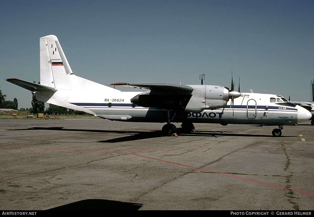 Aircraft Photo of RA-26624 | Antonov An-26 | Aeroflot | AirHistory.net #129044