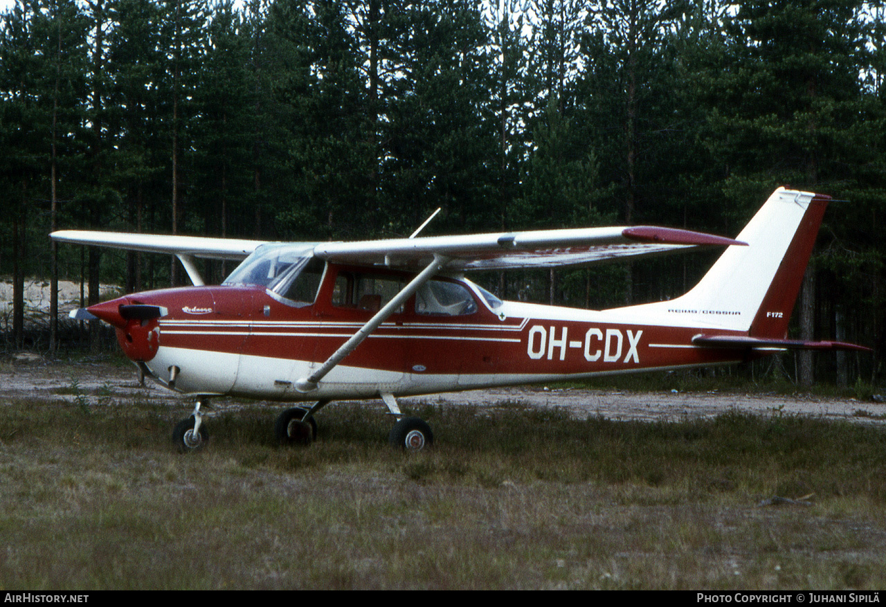 Aircraft Photo of OH-CDX | Reims F172H | AirHistory.net #129055