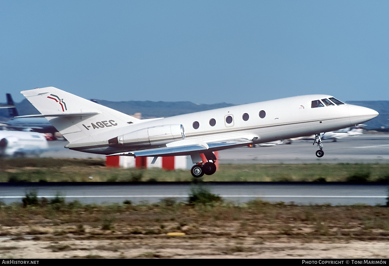 Aircraft Photo of I-AGEC | Dassault Falcon 20F | Eurojet Italia | AirHistory.net #129061