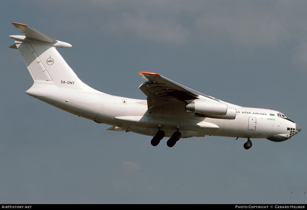 Aircraft Photo of 5A-DNT | Ilyushin Il-76TD | Libyan Arab Air Cargo | AirHistory.net #129062