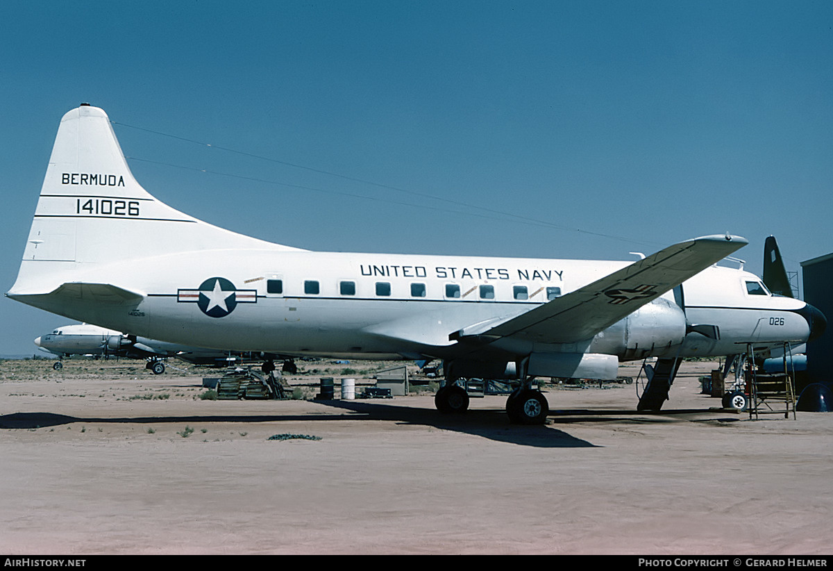 Aircraft Photo of 141026 | Convair C-131F | USA - Navy | AirHistory.net #129070