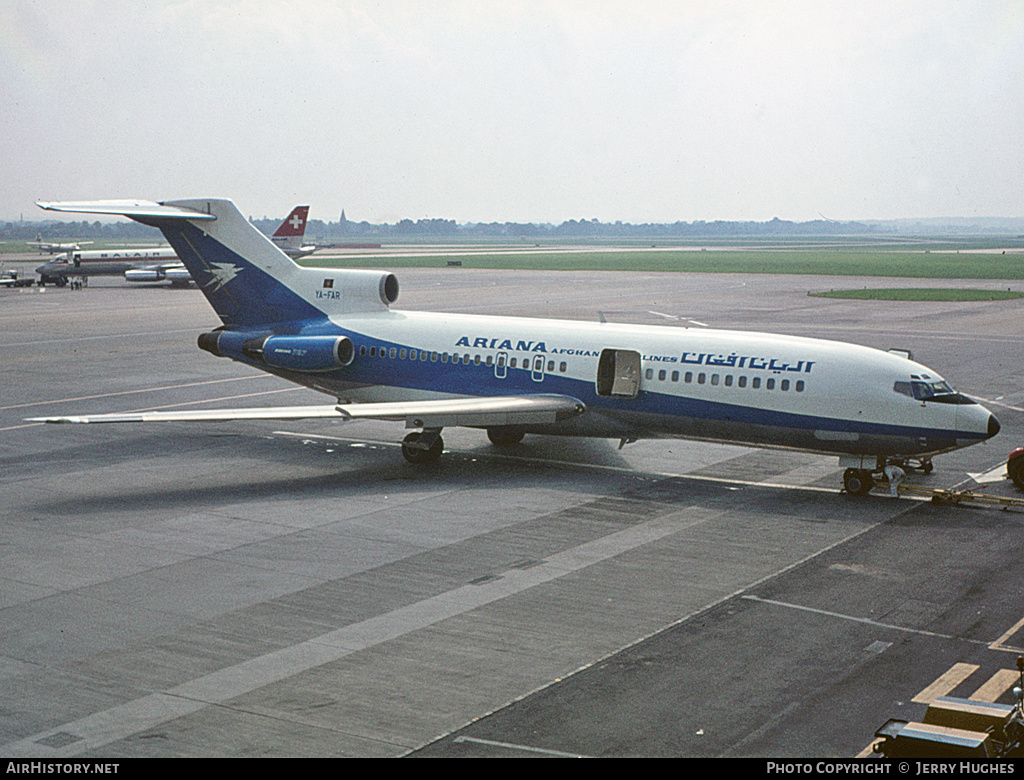 Aircraft Photo of YA-FAR | Boeing 727-113C | Ariana Afghan Airlines | AirHistory.net #129078