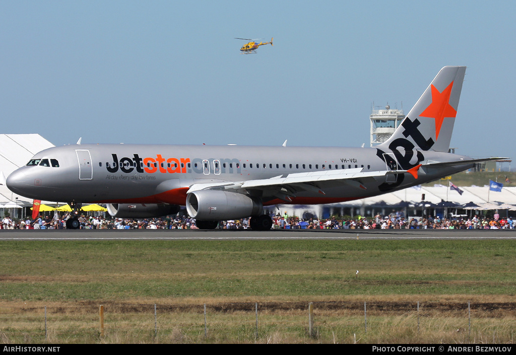 Aircraft Photo of VH-VGI | Airbus A320-232 | Jetstar Airways | AirHistory.net #129082