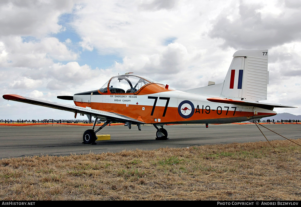 Aircraft Photo of VH-NZP / A19-077 | New Zealand CT-4A Airtrainer | Australia - Air Force | AirHistory.net #129093