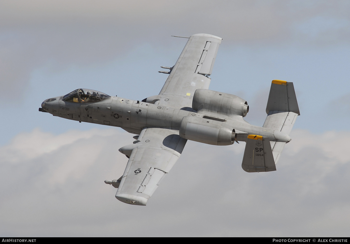 Aircraft Photo of 82-0654 / AF82-654 | Fairchild A-10A Thunderbolt II | USA - Air Force | AirHistory.net #129095