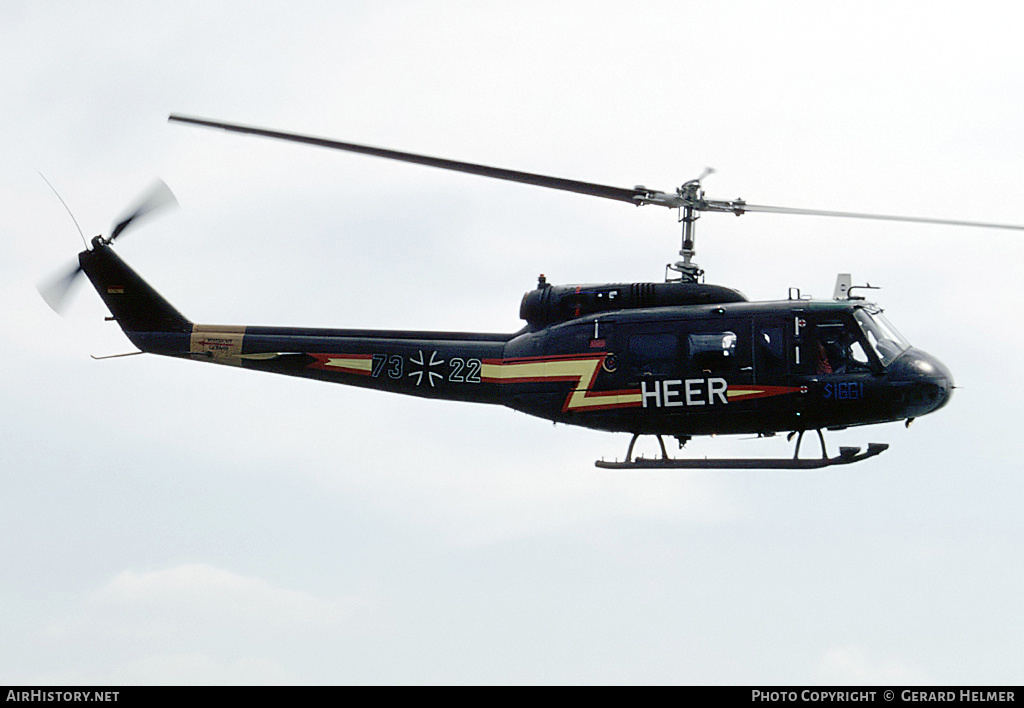 Aircraft Photo of 7322 | Bell UH-1D Iroquois | Germany - Army | AirHistory.net #129104