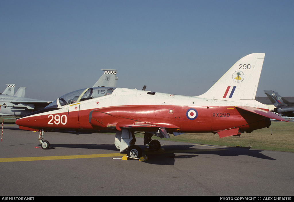 Aircraft Photo of XX290 | British Aerospace Hawk T.1 | UK - Air Force | AirHistory.net #129105