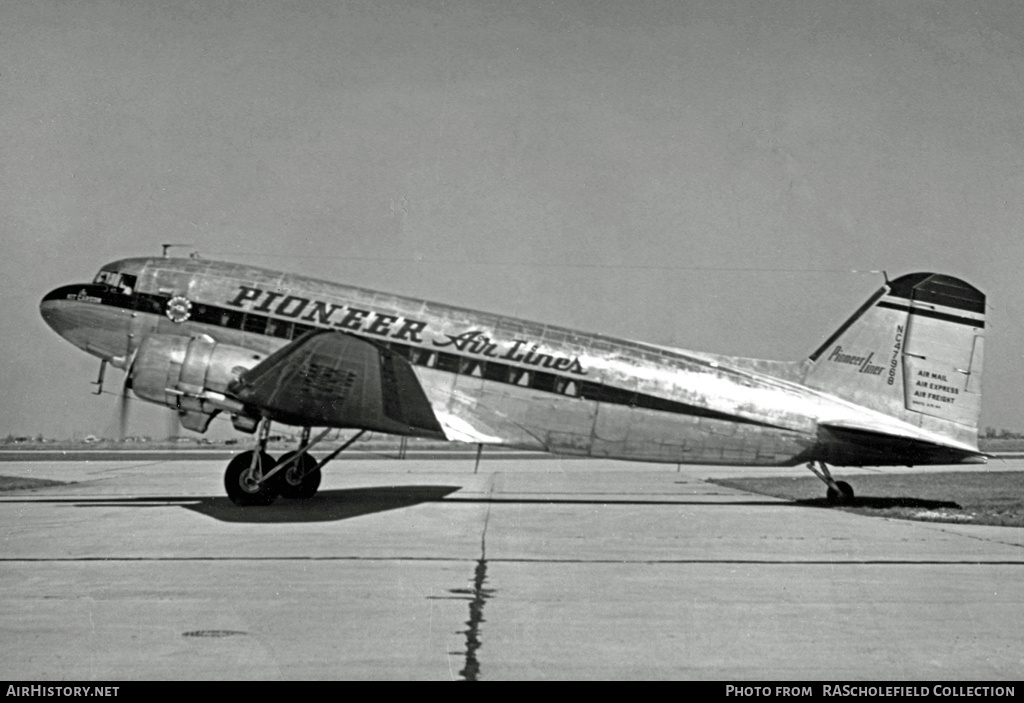 Aircraft Photo of NC47968 | Douglas C-47 Skytrain | Pioneer Air Lines | AirHistory.net #129110
