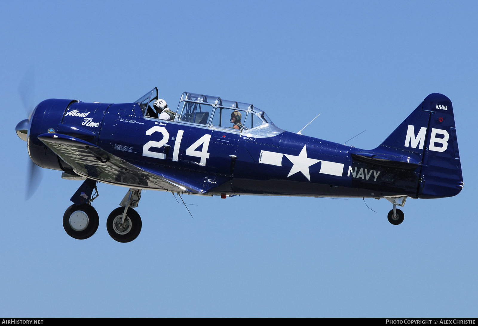 Aircraft Photo of N214MB | North American SNJ-5 Texan | USA - Navy | AirHistory.net #129117