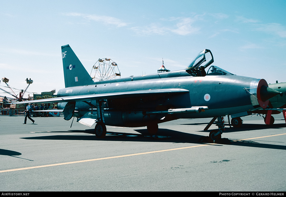 Aircraft Photo of XR773 | English Electric Lightning F6 | UK - Air Force | AirHistory.net #129139