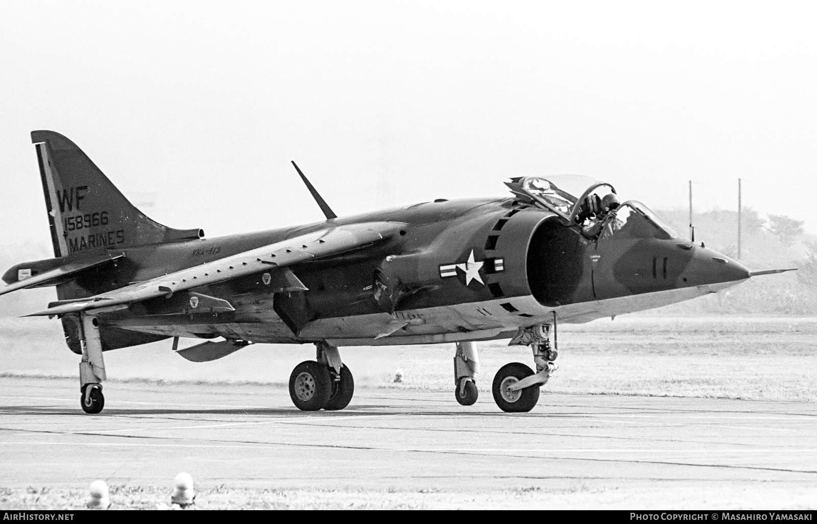 Aircraft Photo of 158966 | Hawker Siddeley AV-8C Harrier | USA - Marines | AirHistory.net #129146