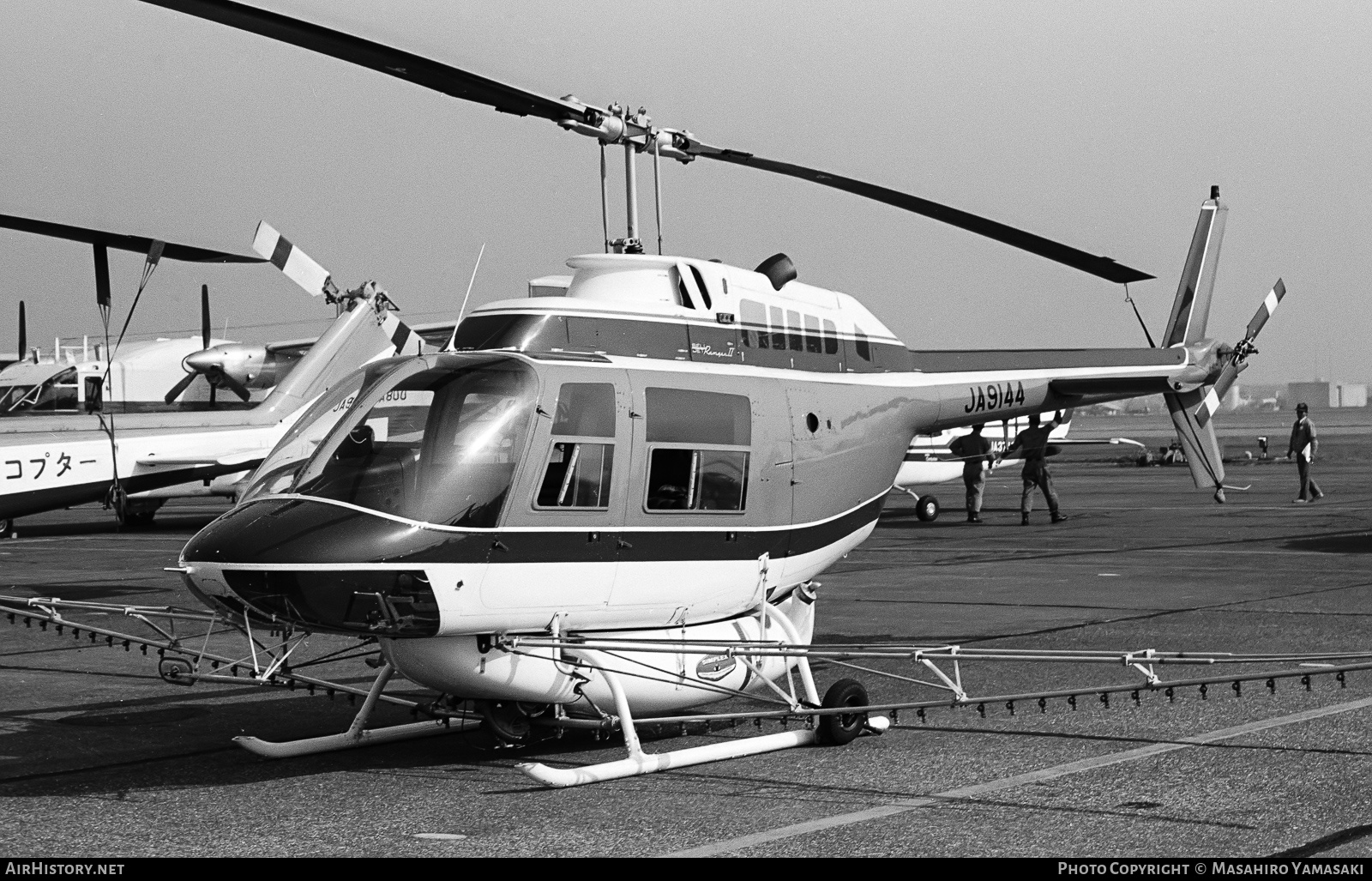 Aircraft Photo of JA9144 | Bell 206B JetRanger II | AirHistory.net #129150